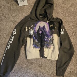 SHE darc Sport Crop Hoodie